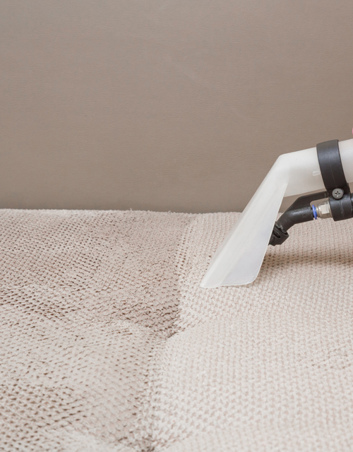 Before and after one of our Empire Upholstery Cleans in Perth